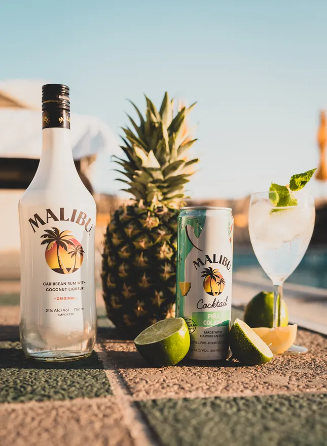 Malibu Cocktail Poolside Shoot {Commercial}