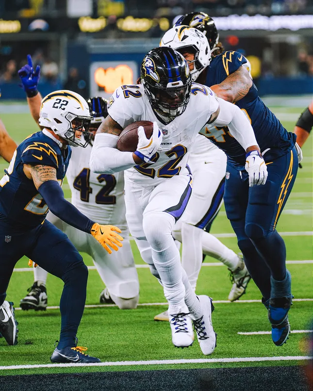 Baltimore Ravens vs Los Angeles Chargers