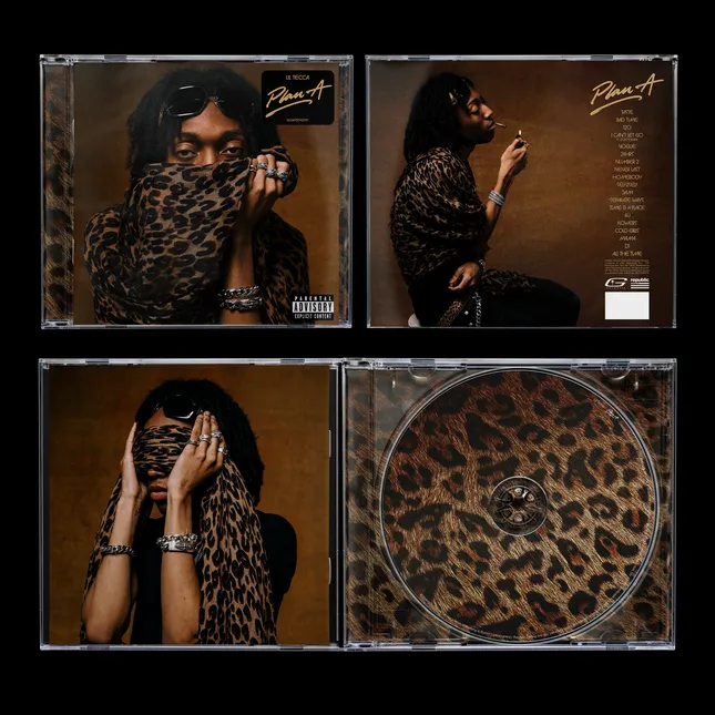 Lil Tecca - “PLAN A” CD Packaging