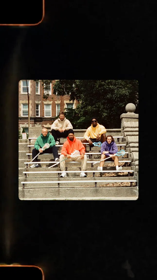 Champion Hoodie Photoshoot BTS