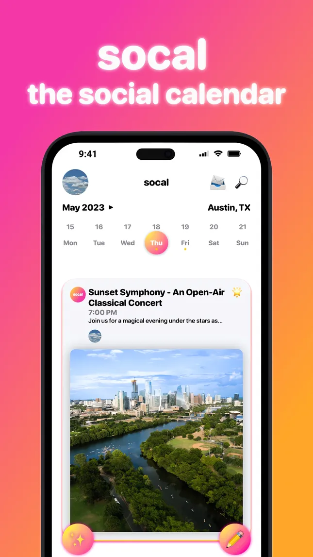socal - the social calendar