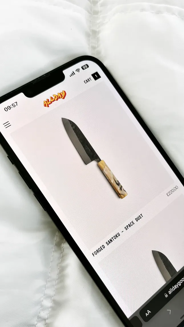Allday Goods Website Design