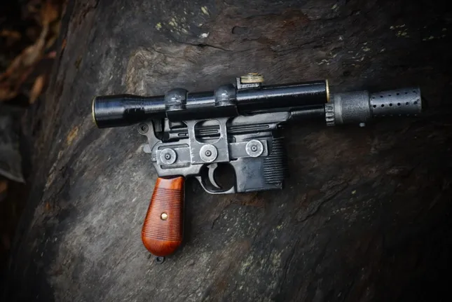Han Solo’s DL-44 Heavy Blaster Prop