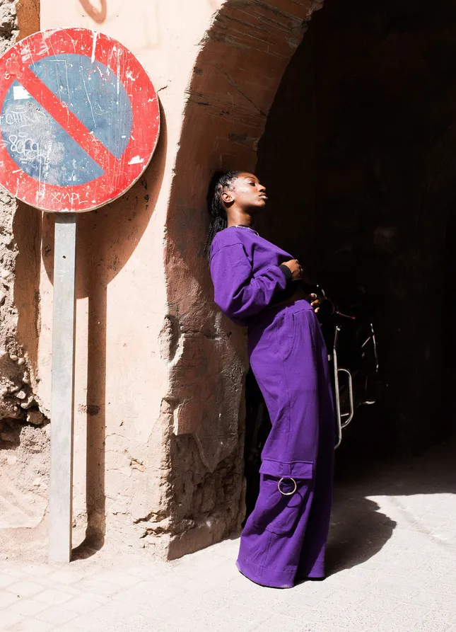 Peaches in Marrakech.