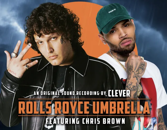 CLEVER ft. Chris Brown - Rolls Royce Umbrella (Official Lyric Video)