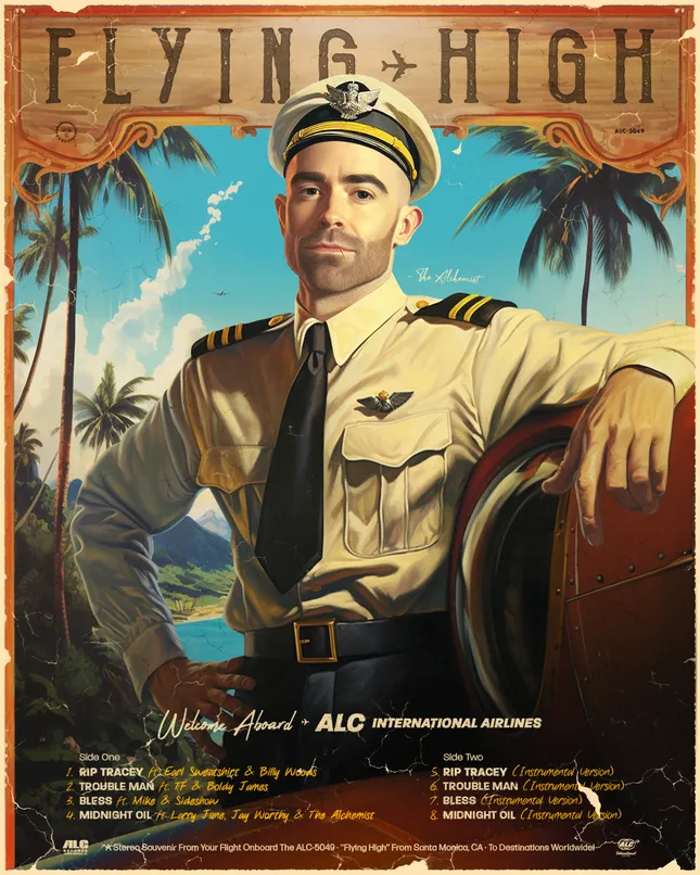 Alchemist - Album Release Poster
