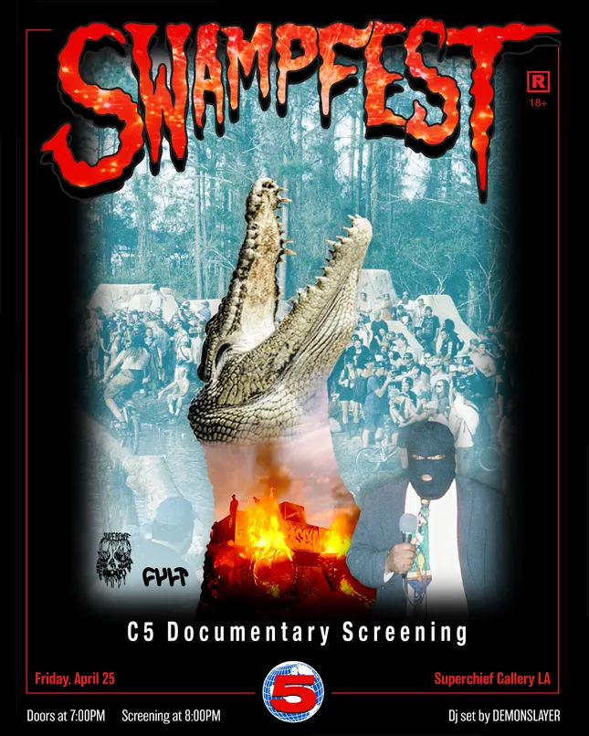 Channel 5 News, Swampfest, Short Film Poster