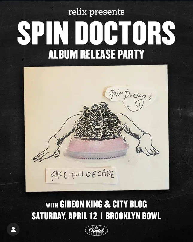 Spin Doctors Record Release show at Brooklyn Bowl 2025