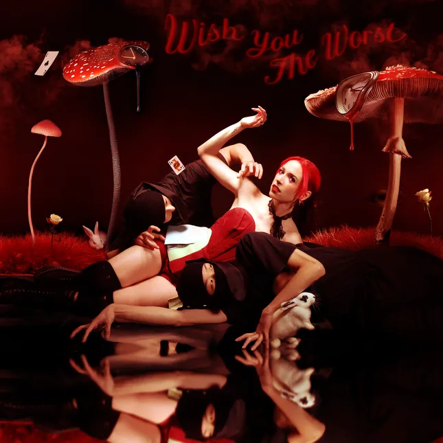 (Album Cover + Press Shots) Fleur Rouge - 'Wish You The Worst' - 2024