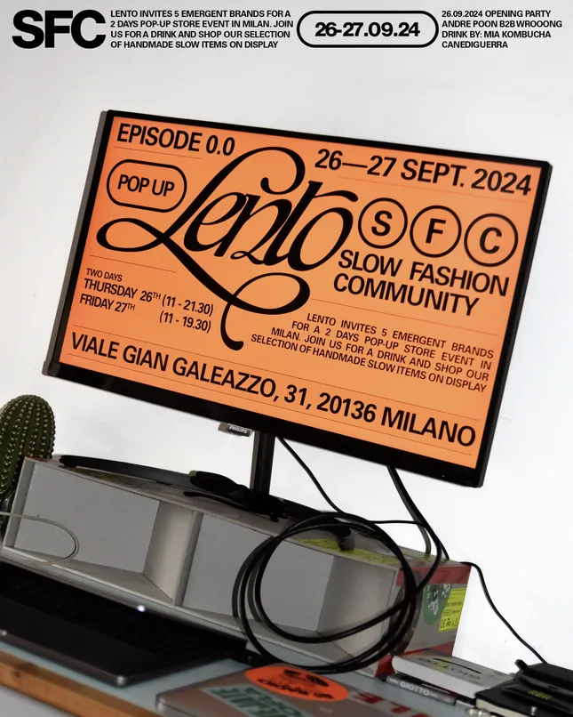Lento - visual identity