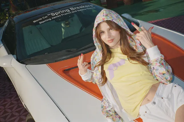 Rachel Korine of Spring Breakers for Poison Candy Apple