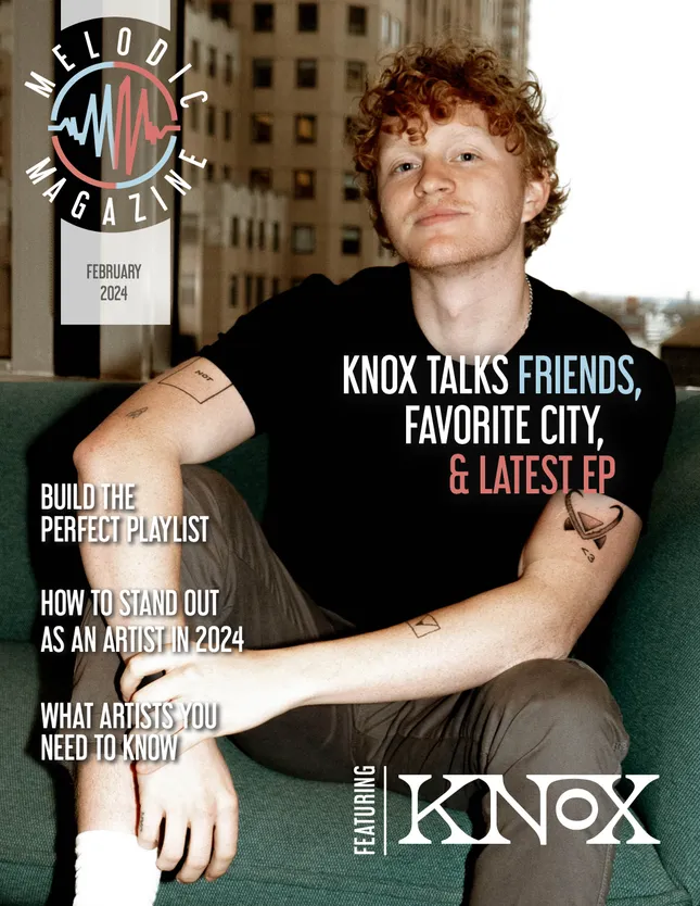 Knox for Melodic Magazine January 2024