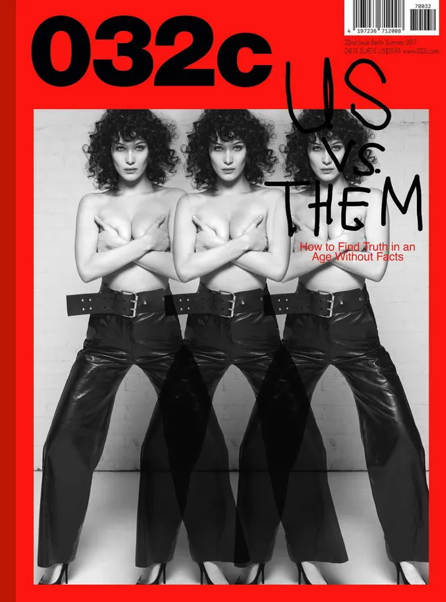 Bella Hadid 032c cover story