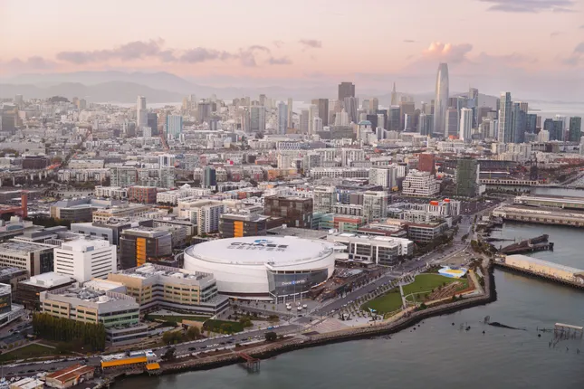 Chase Center Aerial Refresh | Golden State Warriors