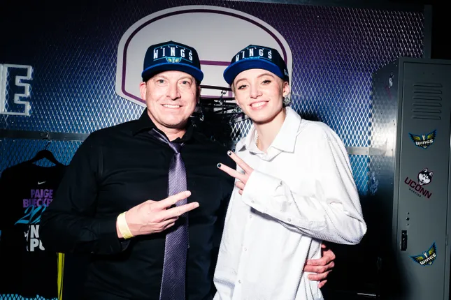 Paige Bueckers WNBA Draft Party