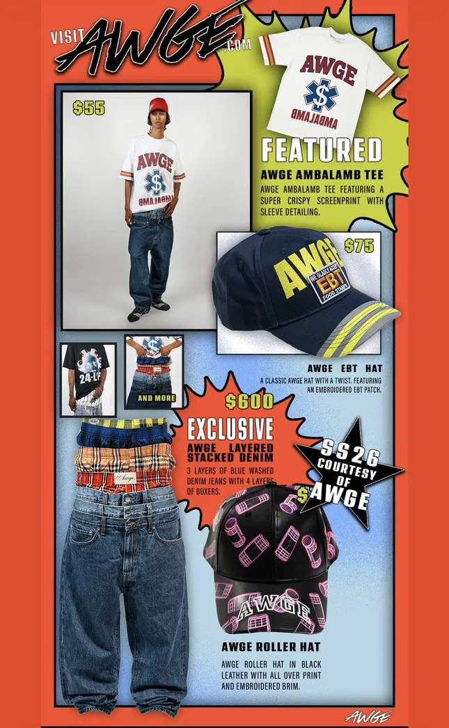 A$AP Rocky’s AWGE.com E-commerce