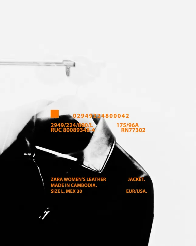 ZARA F/W CROPPED BLACK LEATHER JACKET - EXPERIMENTAL/ EDITORIAL