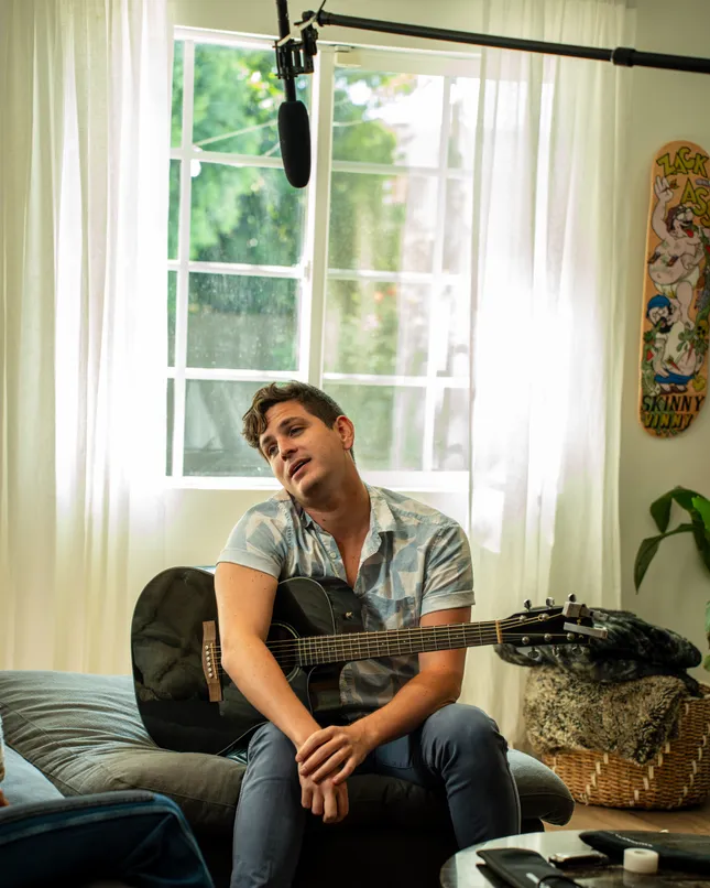 “When He Plays The Acoustic Guitar” BTS