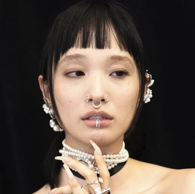 Press on nails for Adeam SS23 fashion show