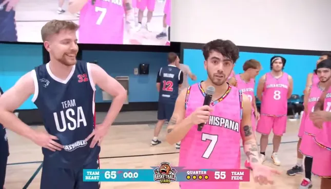 Fede X MrBeast - Basketball Livestream