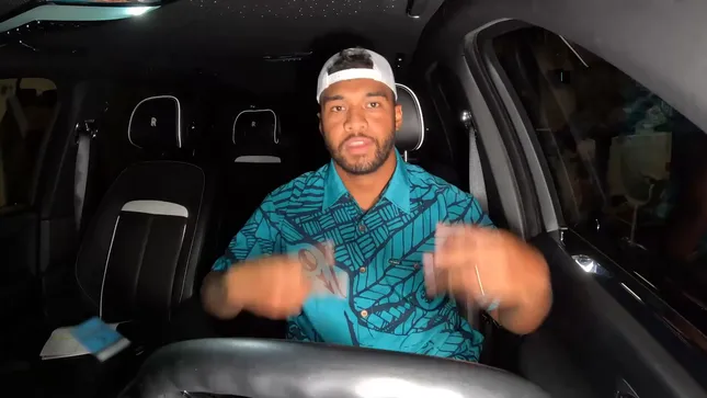 Tua Tagovailoa post game Rearview for GOAT Farm Media