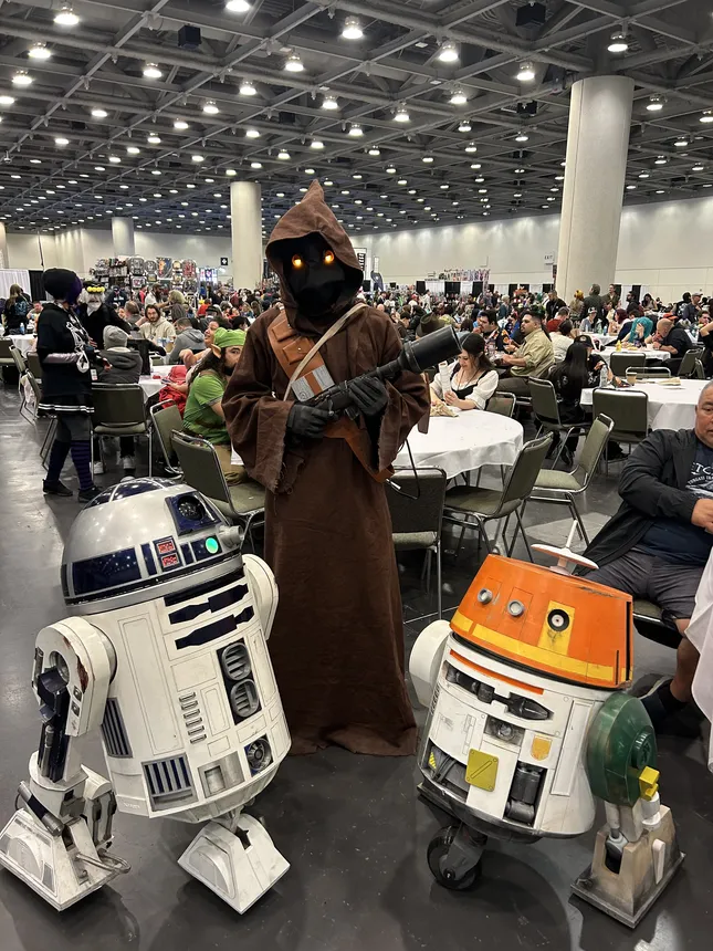 Jawa Costume and Ion Blaster Prop
