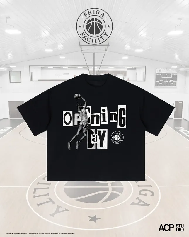 Merch Design for Friga Facility Basketball Center