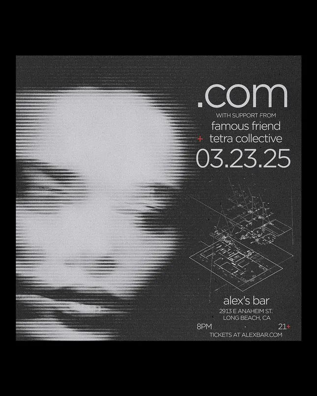 .COM Show Poster - 3/23/25