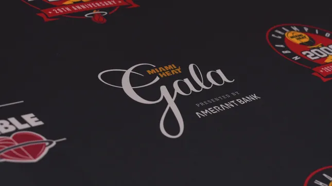 2006 Miami Heat Championship 20 Year Gala Installation