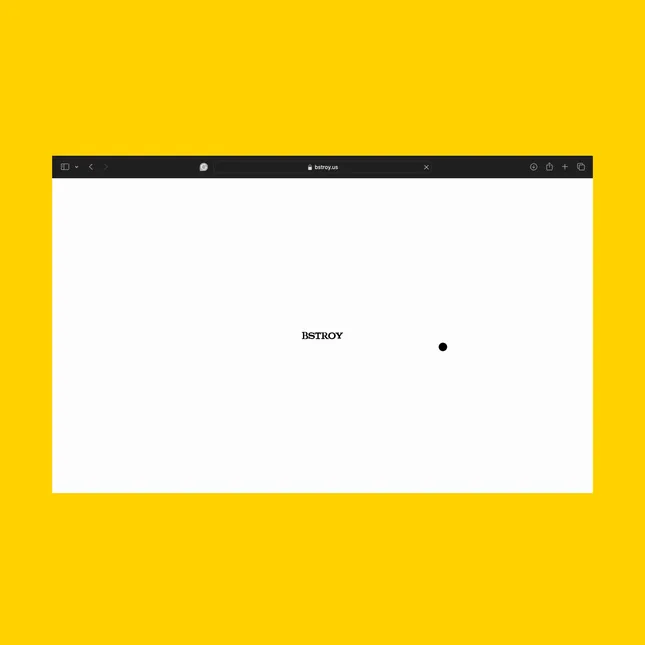 BSTROY - 2024 Web Design/Dev & motion graphics