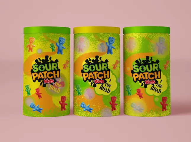 Sour Patch kids Packaging