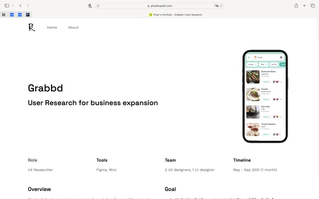 Grabbd I User Research