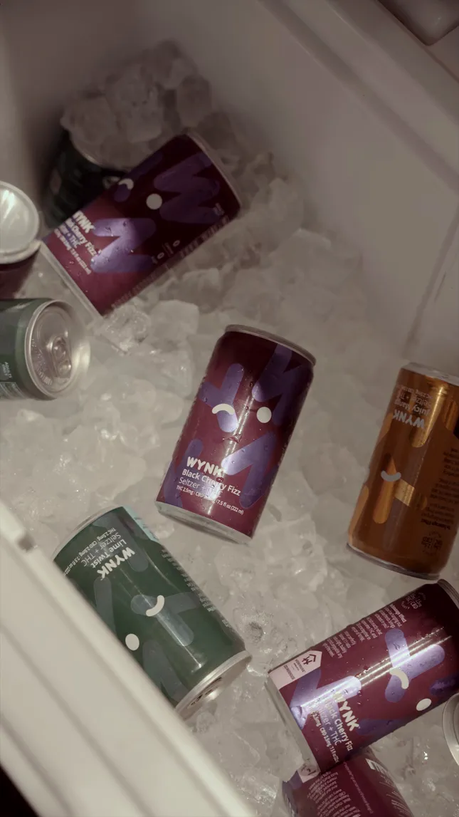 WYNK Seltzer + THC