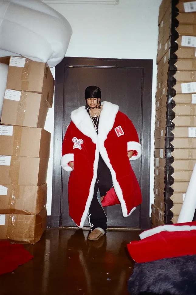 Christmas Gameday Santa Suits by Nigel Xavier