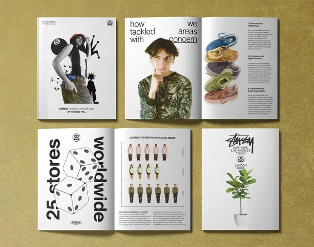 Stüssy Editorial Design