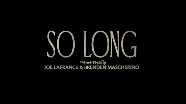 So Long I Titles + Poster Design