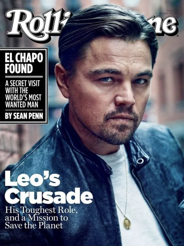 Leonardo DiCaprio for Rolling Stone by Mark Seliger