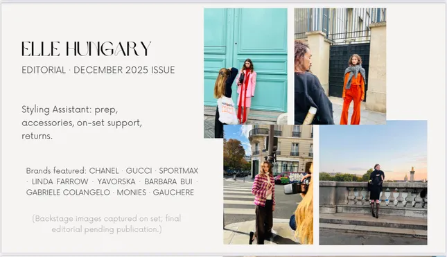 ELLE Hungary - Styling Assistance