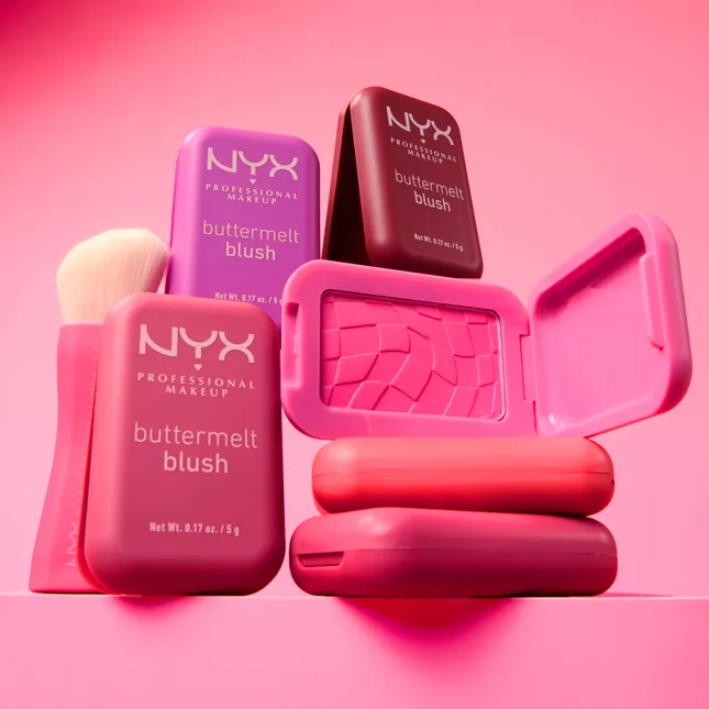 Buttermelt Blush Still Life for NYX Cosmetics