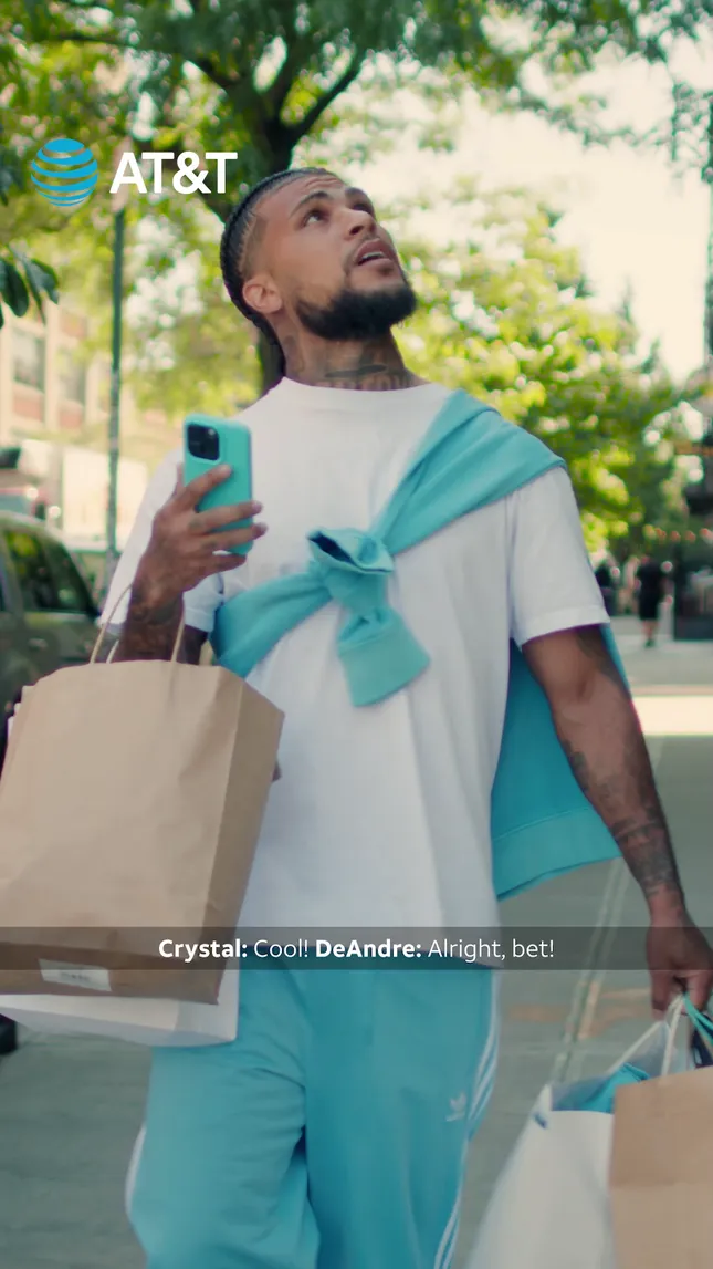 AT&T "Connecting Changes Everything" DeAndre Yedlin