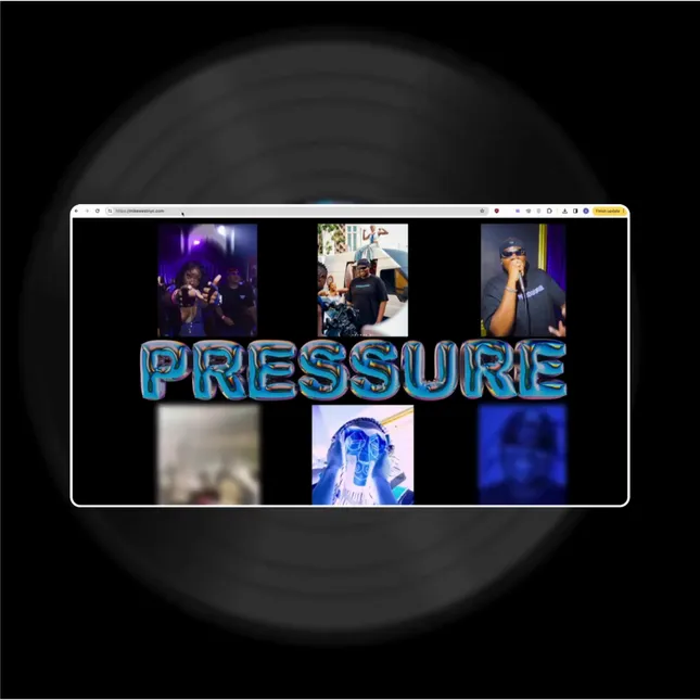 DJ portfolio site