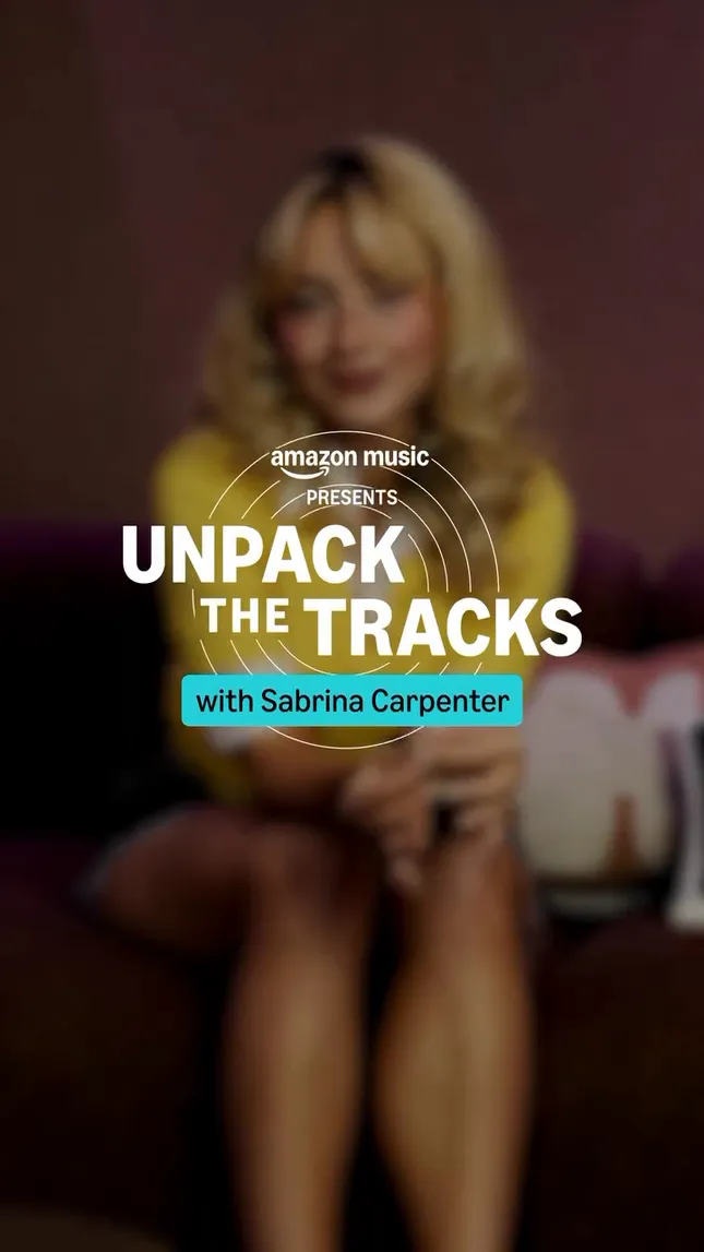 Sabrina Carpenter x Amazon Music “Unpack The Tracks”