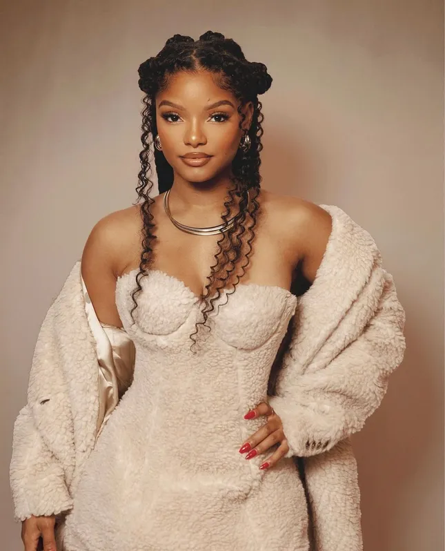 Halle Bailey X Evian x Humanrace Dinner
