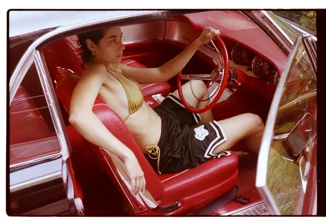 Deep Pool clothing shoot