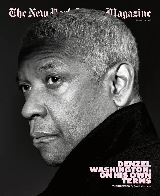 Denzel Washington NYT magazine