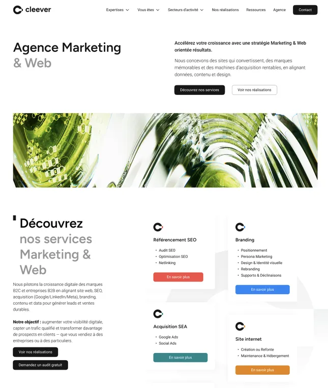 New Website - Marketing Agency