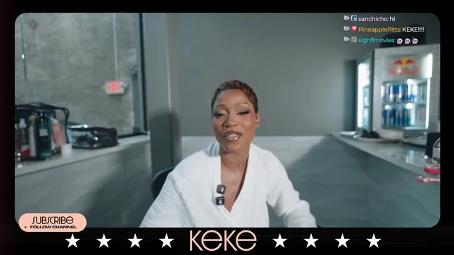 KEKE PALMERS 1ST TWITCH STREAM