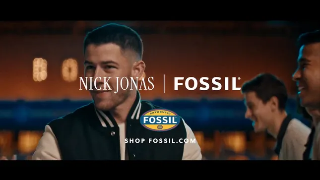 Nick Jonas x Fossil