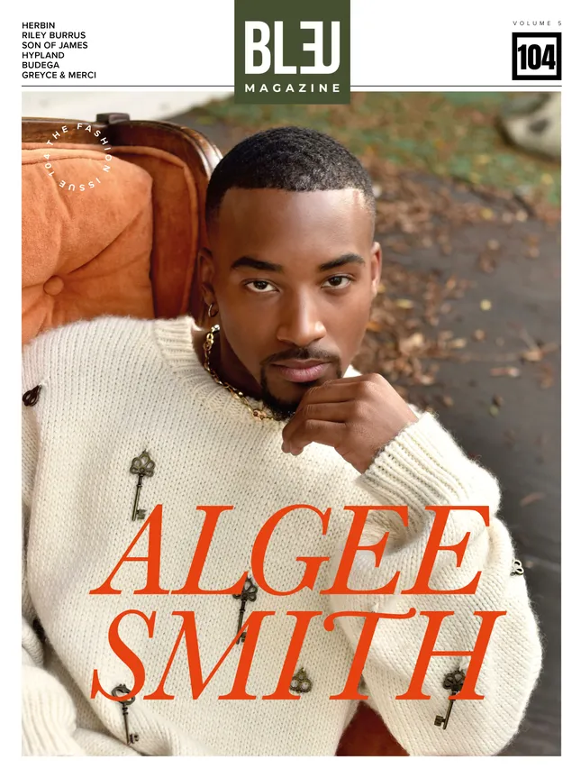 Algee Smith x Bleu Magazine
