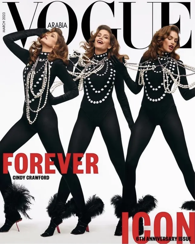 Vogue Arabia x Cindy Crawford